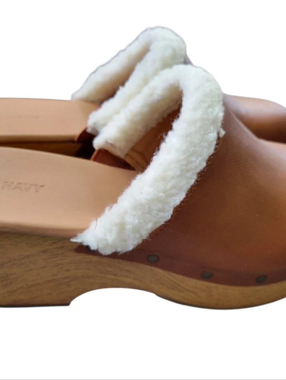 Old Navy Clogs Tan NWOT Size 9 - Picture 3 of 10